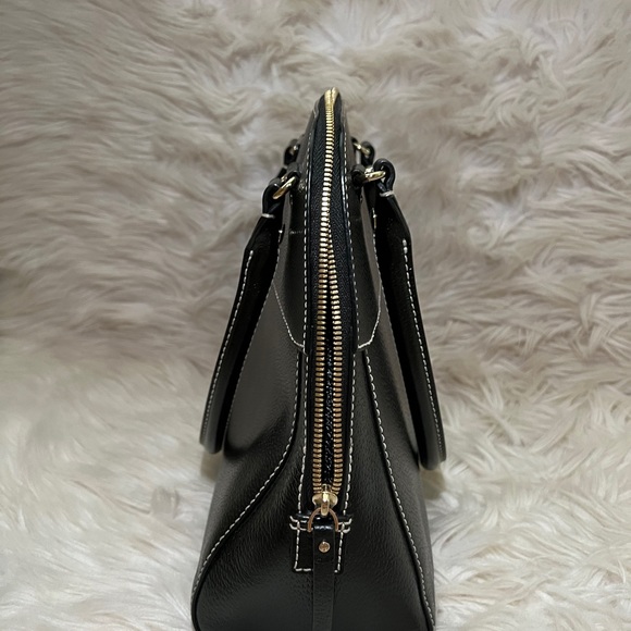 Kate Spade black leather hand bag - Picture 4 of 6